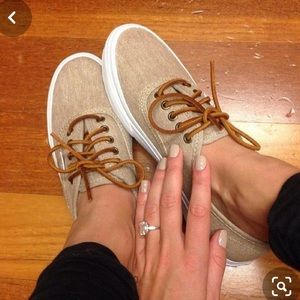 VANS loafers, summer tan